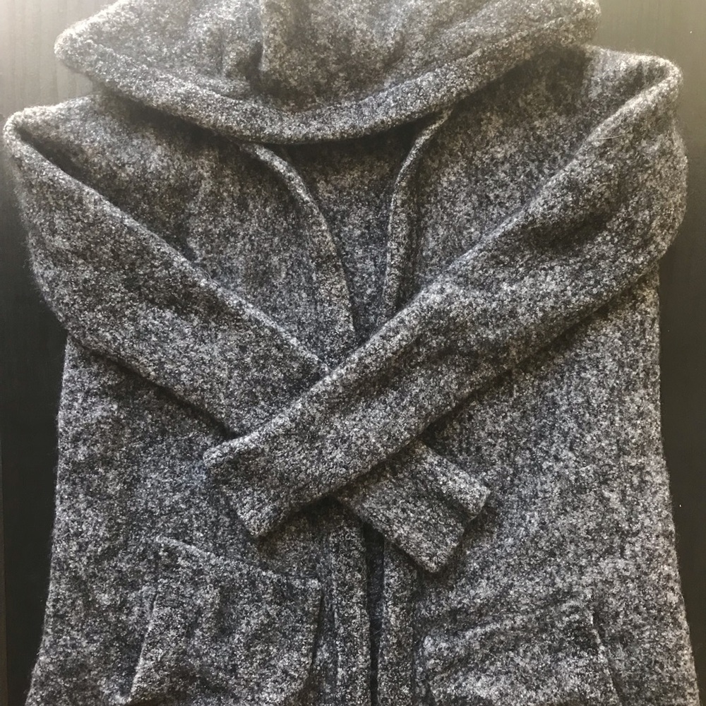 Athleta wool hooded sweater